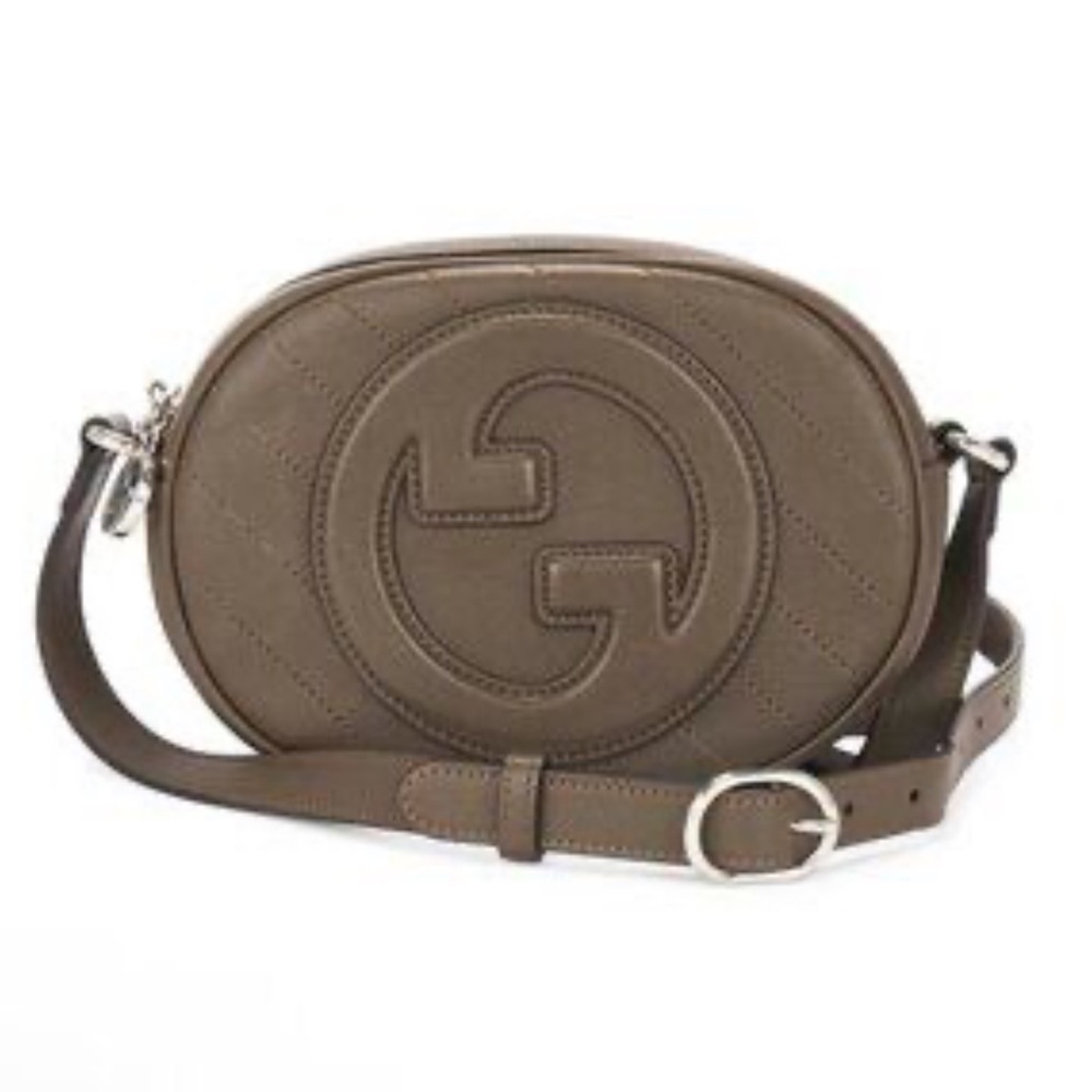 NEW Gucci Blondie Crossbody Bag with Interlocking GG